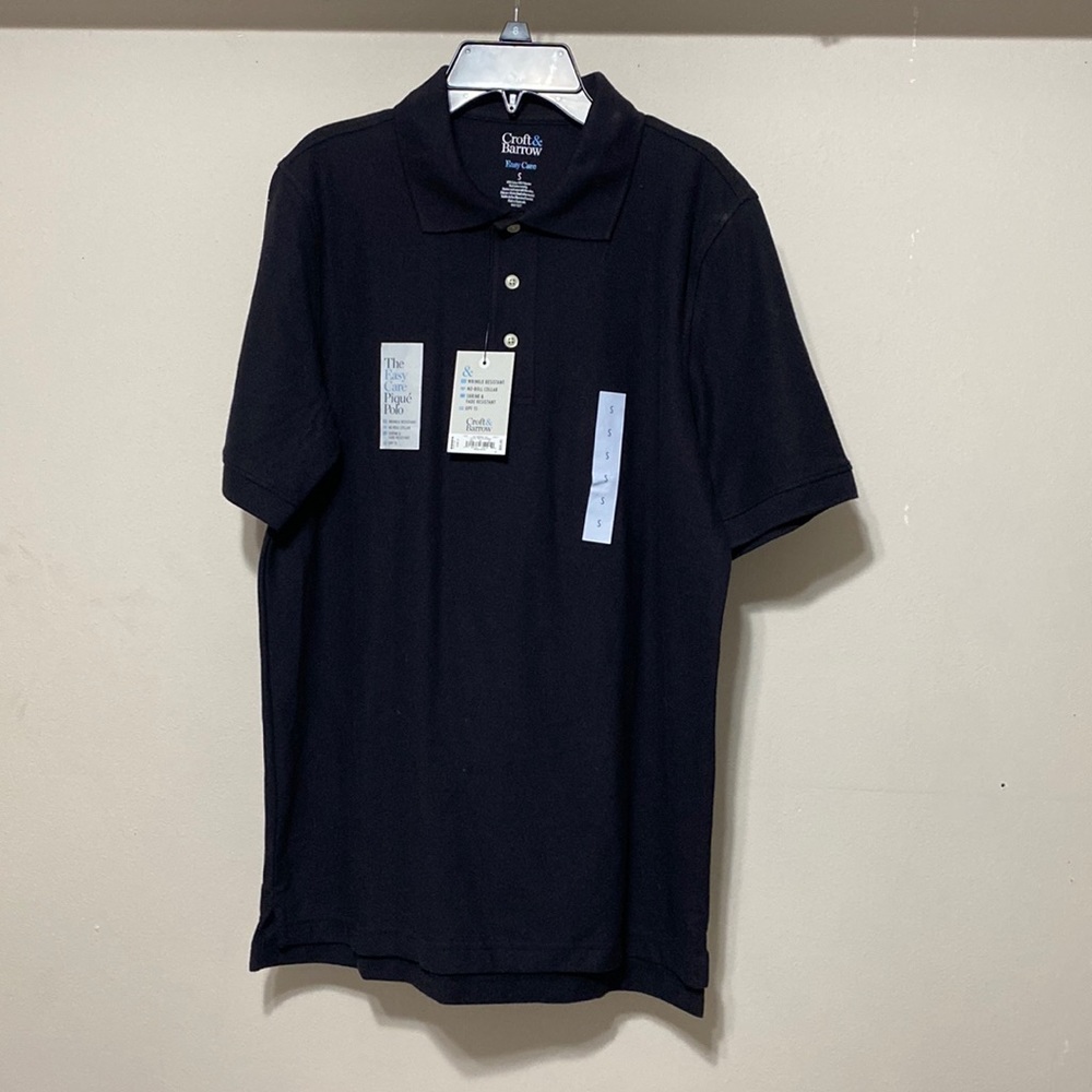 Black, Yellow, Blue Polo